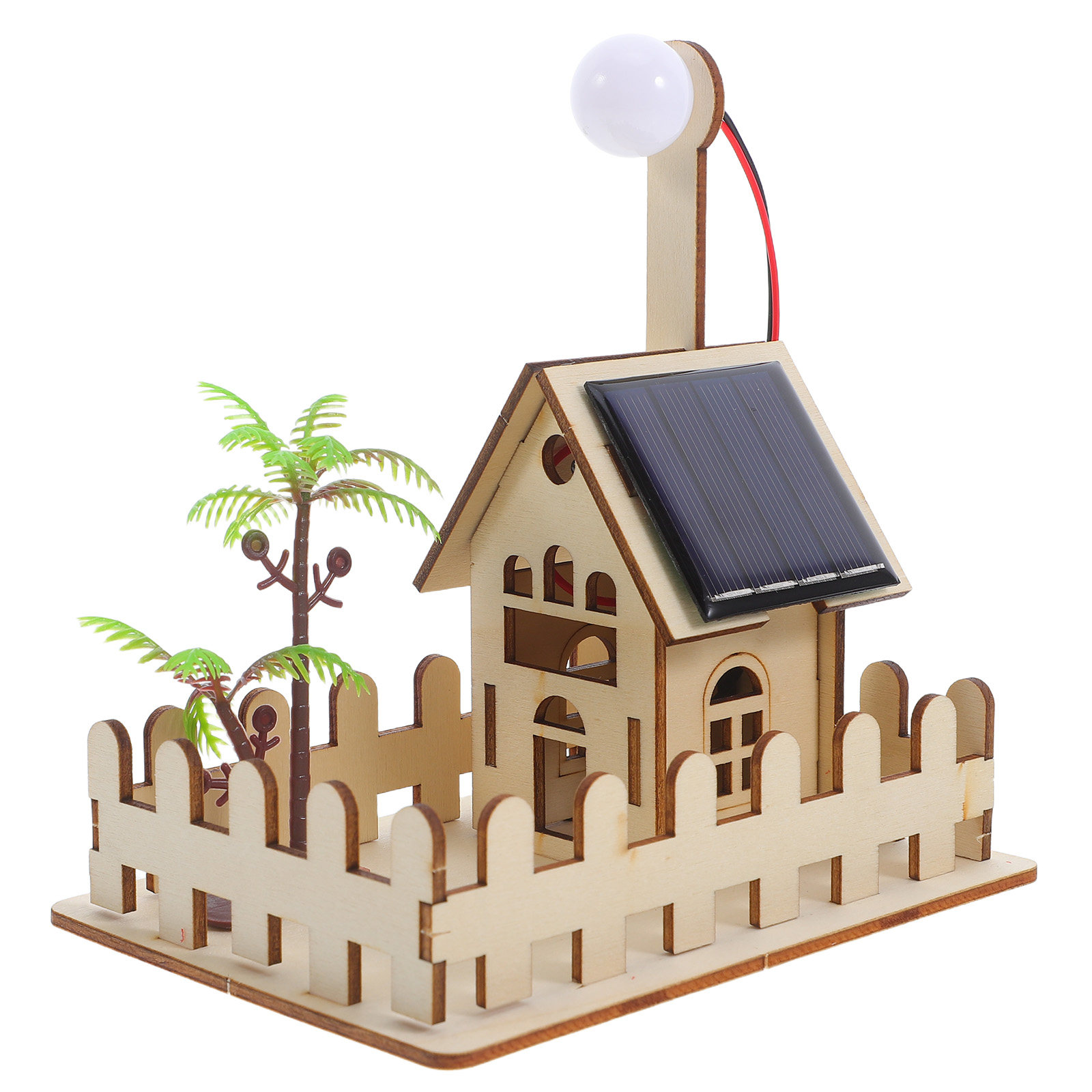 Renewable Energy For Kids - 1Set Solar Garden Light Science Kit