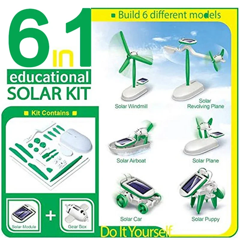 Educational DIY Solar Power Ki - مراجعة Renewable Energy For Kids وسعره