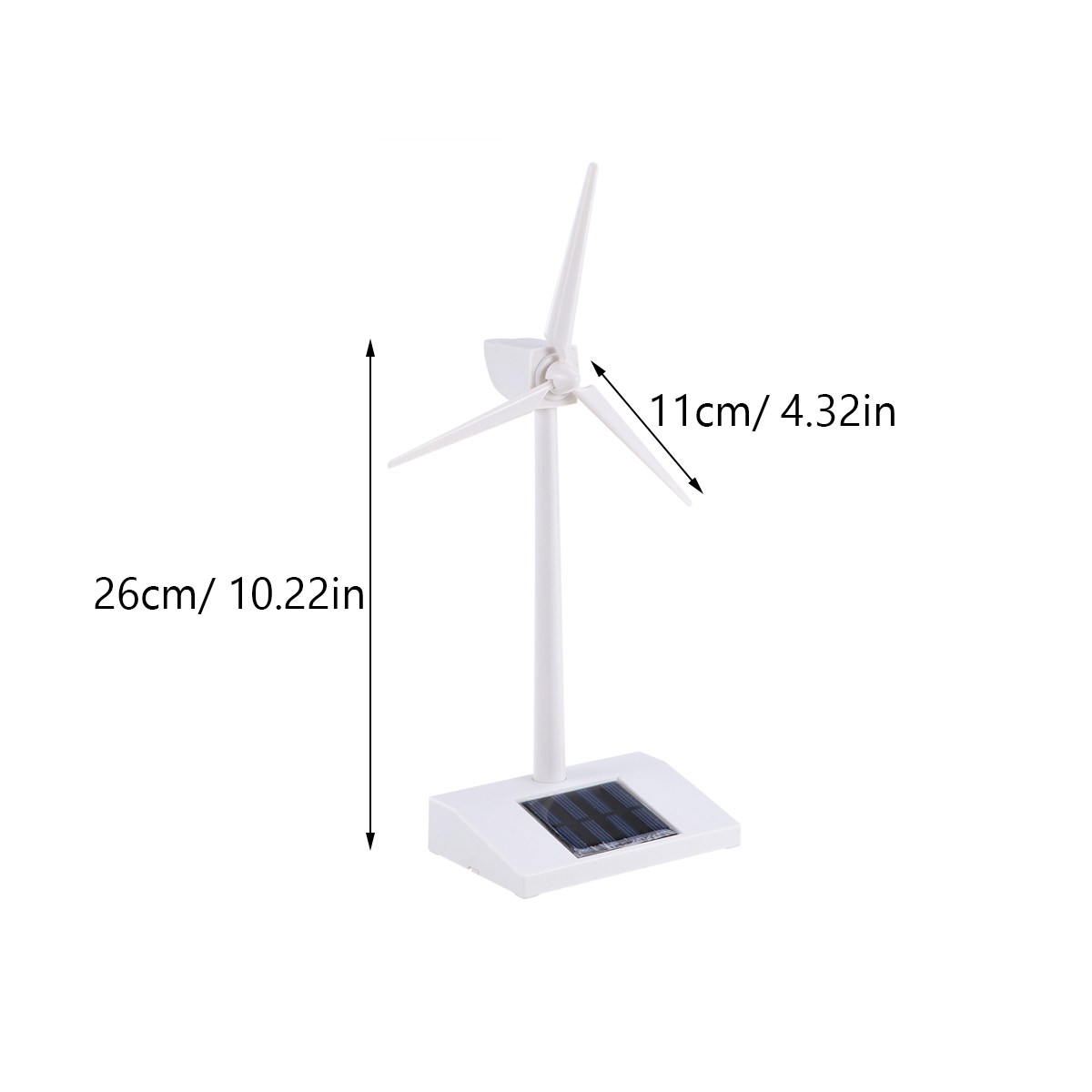 Desktop Wind Turbine Solar Pow - مراجعة Renewable Energy For Kids وسعره