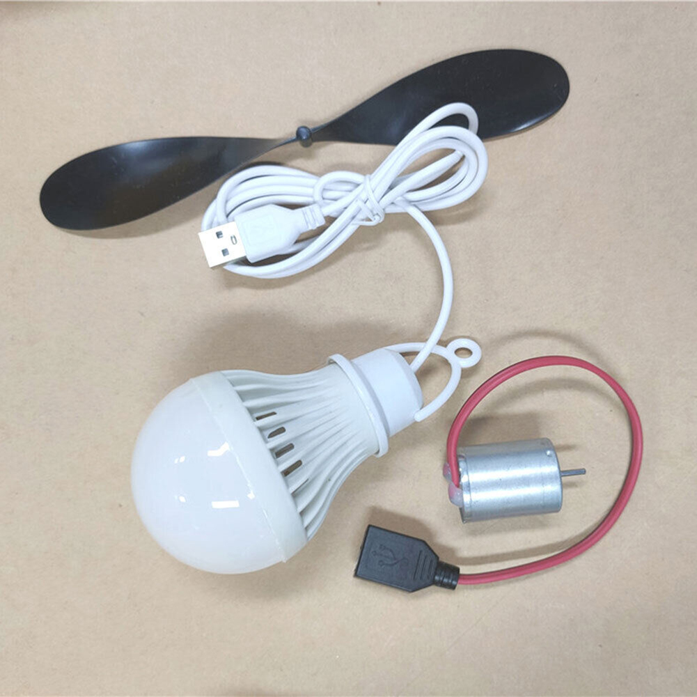 USB Powered Wind Turbine Motor - مراجعة Renewable Energy For Kids وسعره